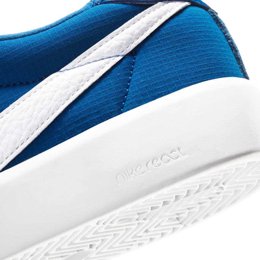 Team Royal Bruin React Nike SB Skateboarding Shoe Detail