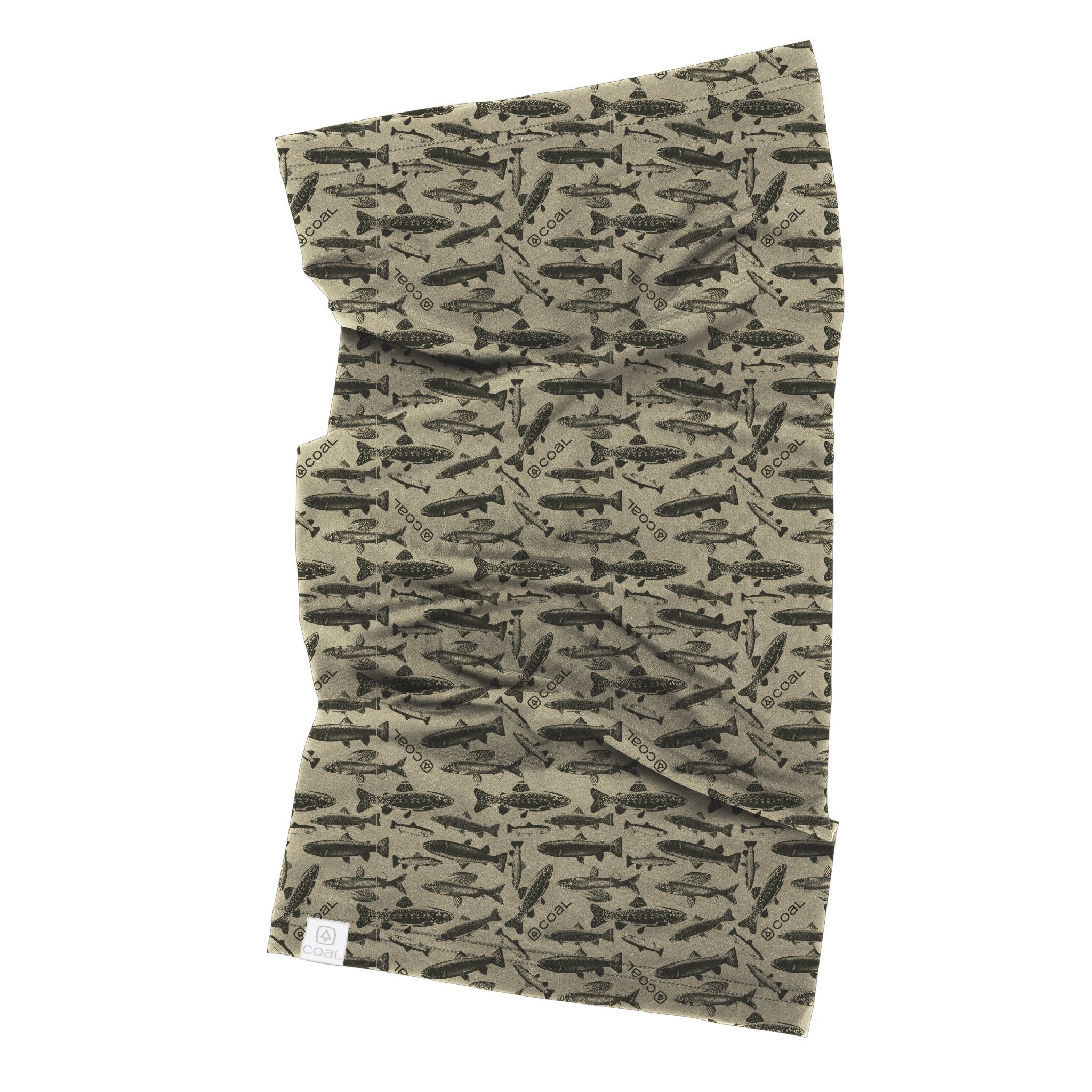 Khaki Fish Coal Shield Tube Gaiter