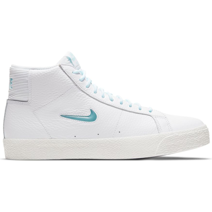 Premium Northwest Leather Blazer Mid White Nike Sb Skateboarding Shoe