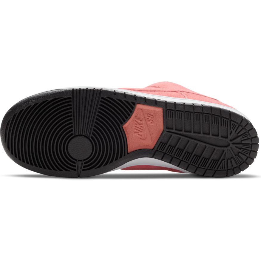 Nike SB D-U-N-k Low Pro Premium Skate Shoe - Atomic Pink/Atomic Pink-University Red