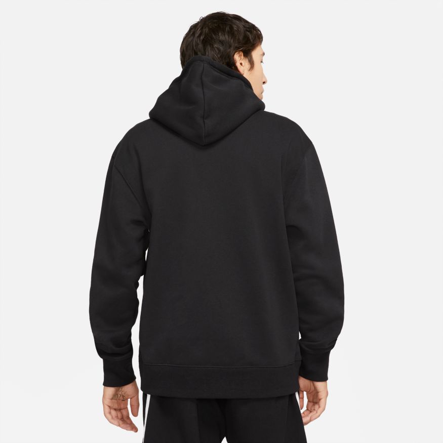 Black/White Icon Pullover Nike SB Hoodie Back