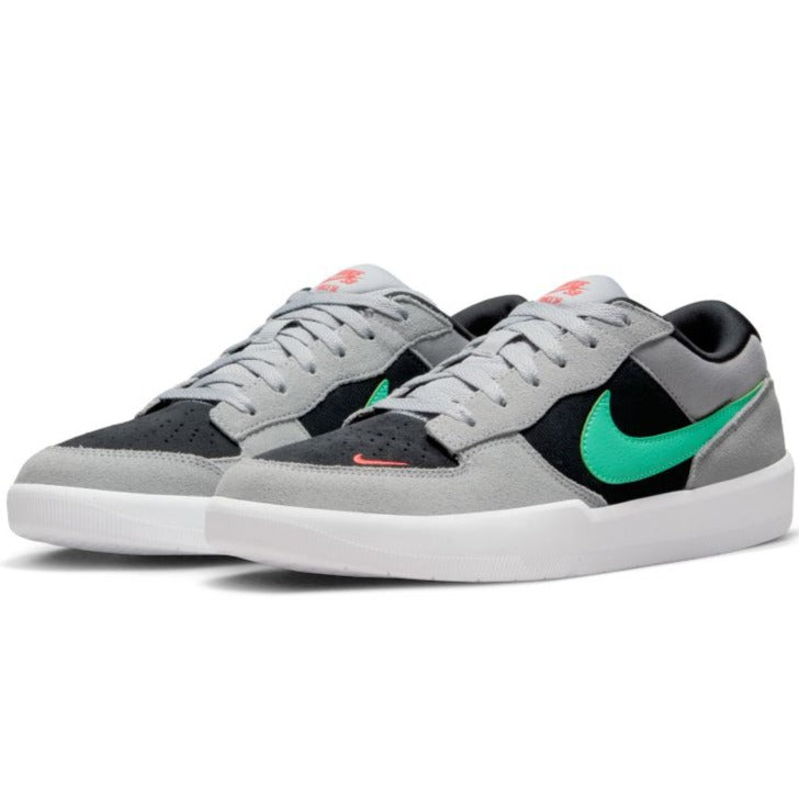 Wolf Grey Force 58 Nike SB Skateboarding Shoe Front