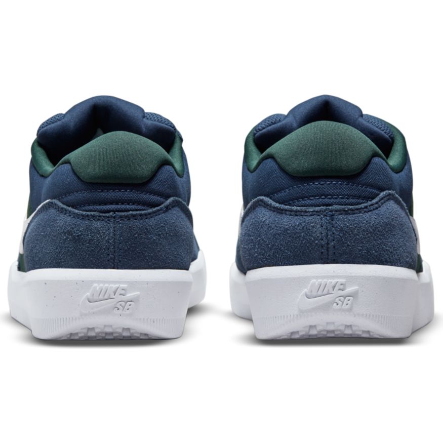Navy Force 58 Nike SB Skateboarding Shoe Back
