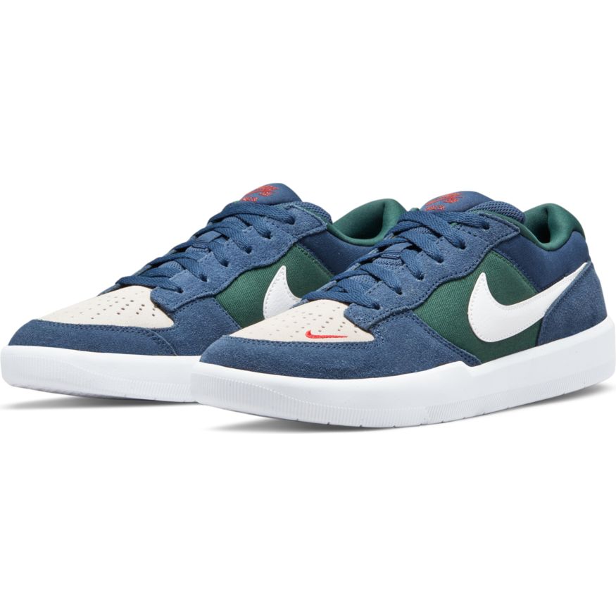 Navy Force 58 Nike SB Skateboarding Shoe Front
