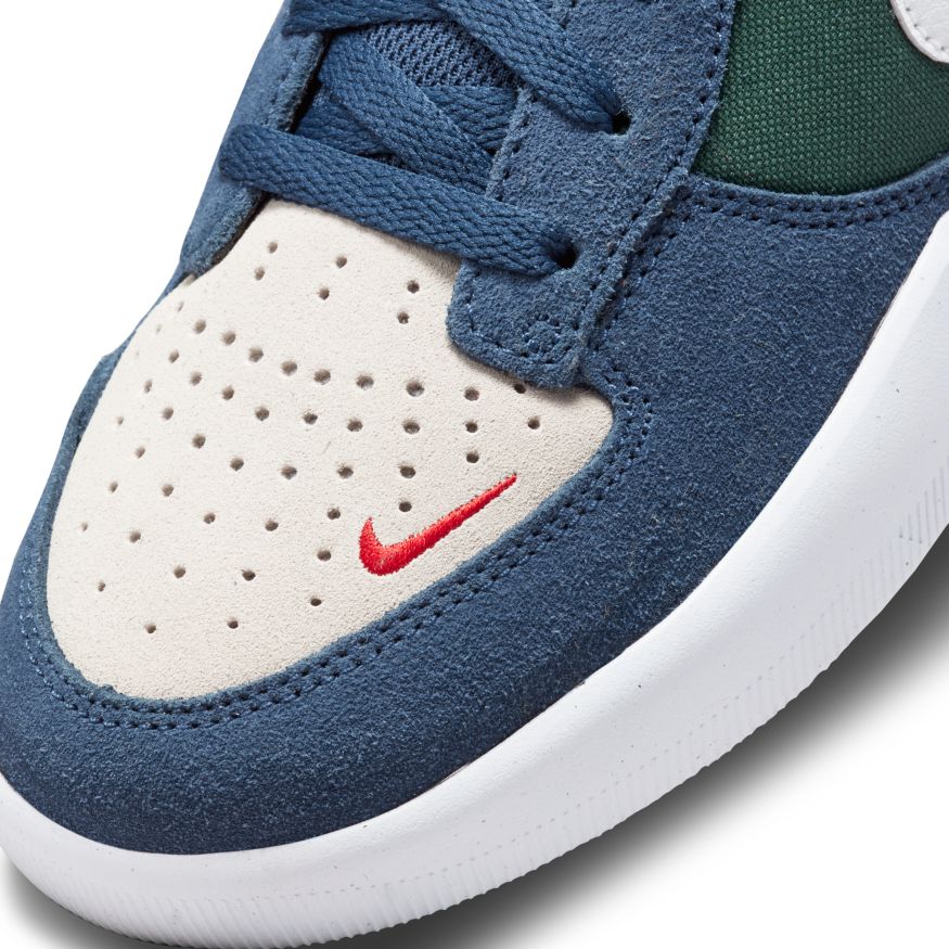 Navy Force 58 Nike SB Skateboarding Shoe Detail