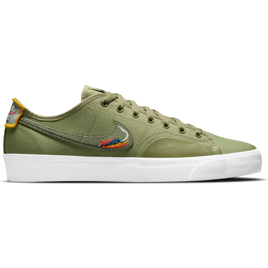 Dusty Olive Daan VanderLinden BLZR Court Nike SB Skateboarding Shoe