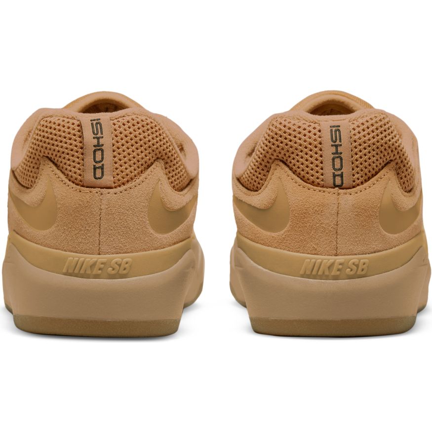 Wheat Ishod Wair Nike SB Pro Skateboard Shoe Back