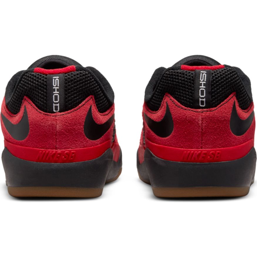 Varsity Red Ishod Wair Nike SB Skateboarding Shoe Back