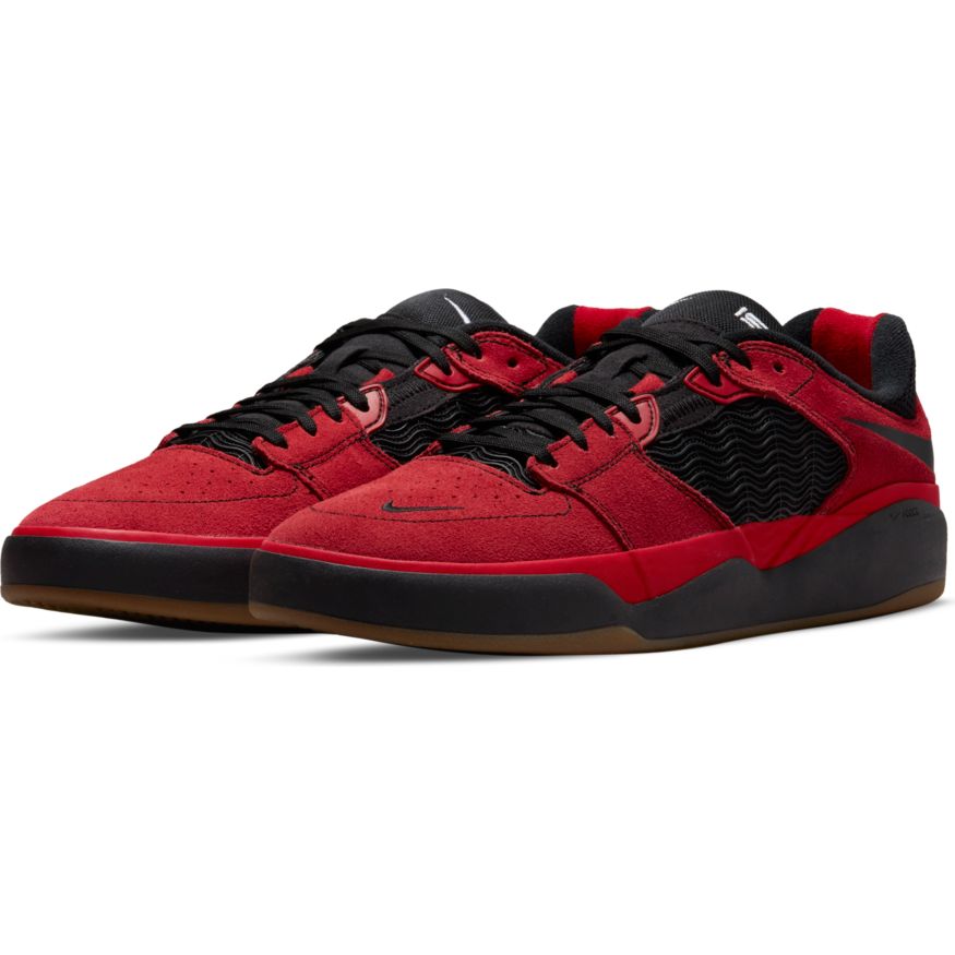 Varsity Red Ishod Wair Nike SB Skateboarding Shoe Front