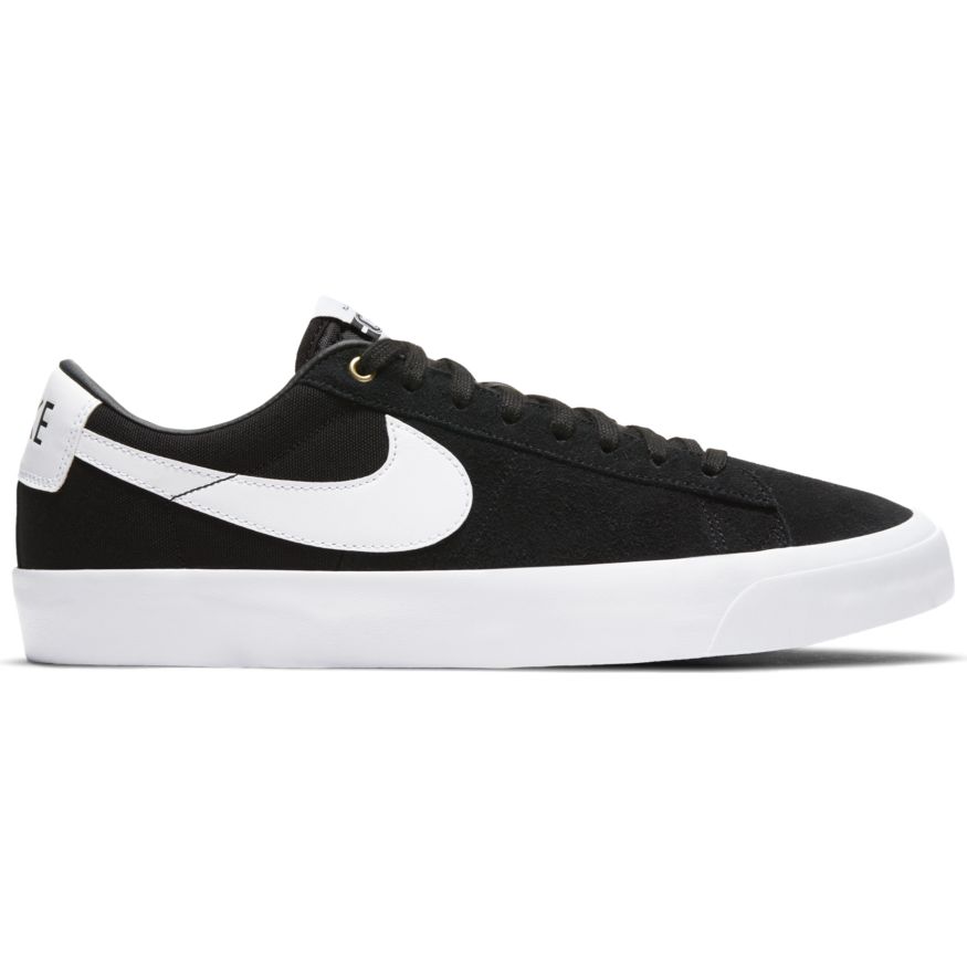 Black Grant Taylor Pro Blazer Low Nike SB Skateboarding Shoe