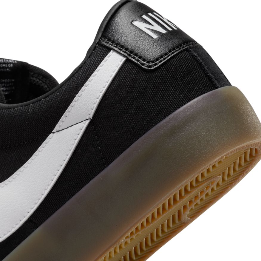 Black/Gum GT Blazer Low Pro Nike SB Skate Shoe Detail