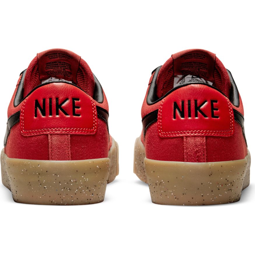 Cinnabar Grant Taylor Blazer Low Nike SB Skateboarding Shoe Back