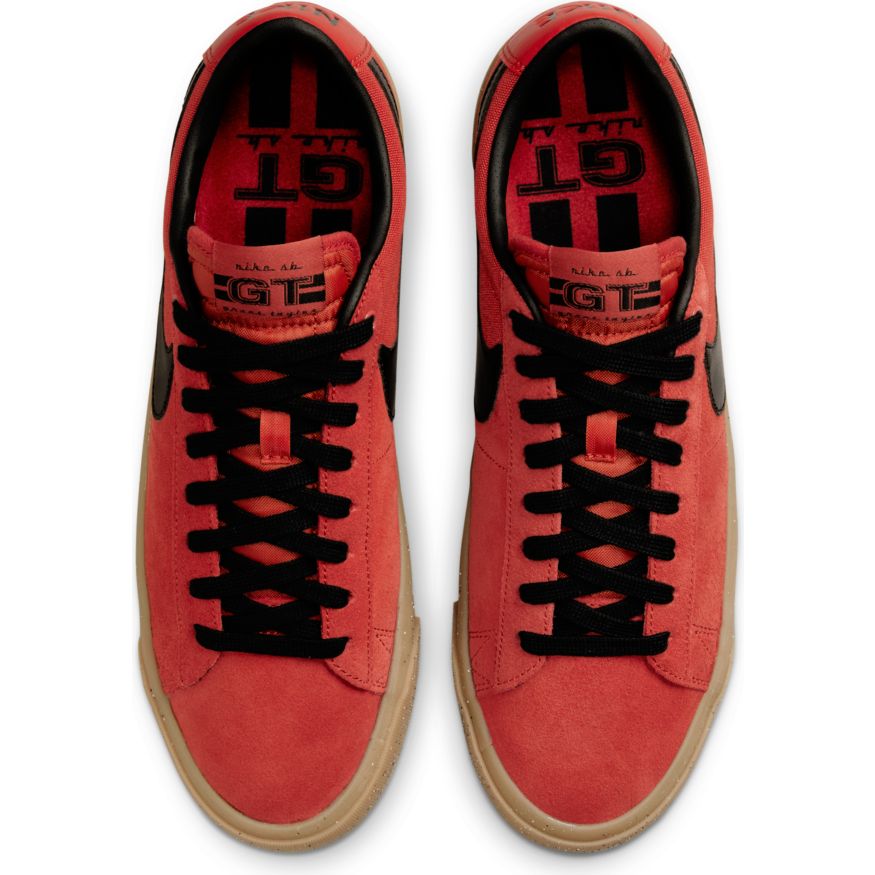 Cinnabar Grant Taylor Blazer Low Nike SB Skateboarding Shoe Top