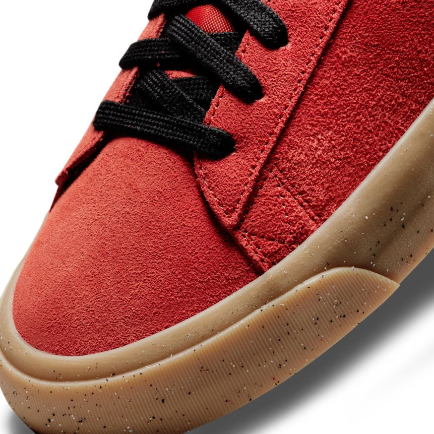 Cinnabar Grant Taylor Blazer Low Nike SB Skateboarding Shoe Detail
