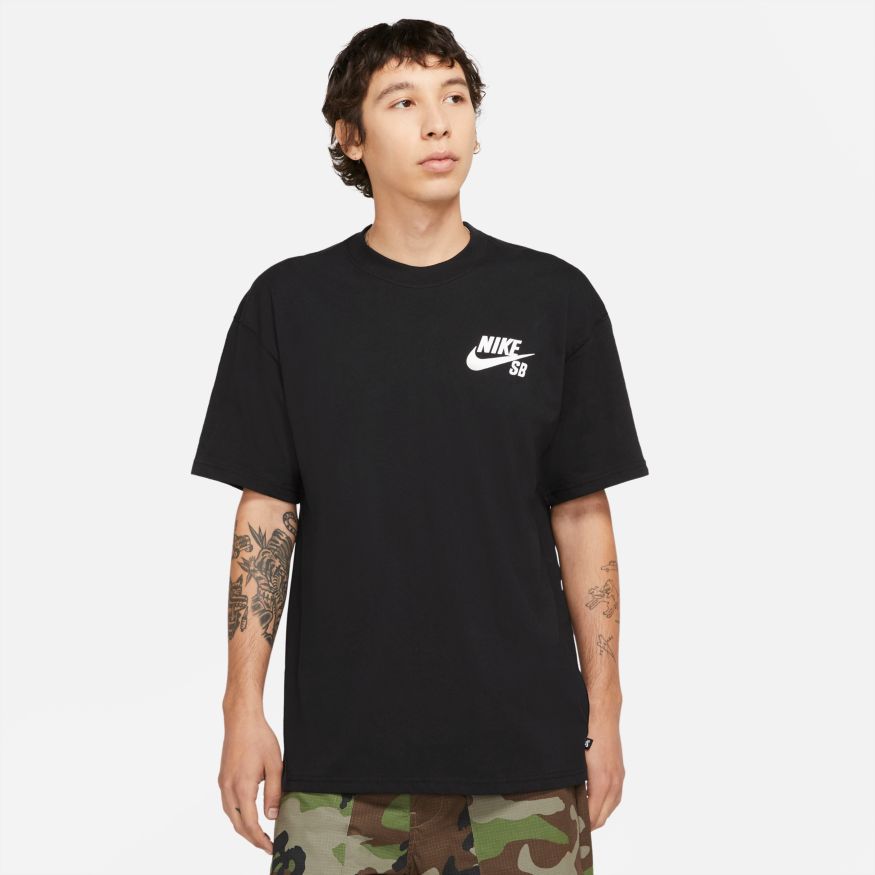 Black Nike SB Logo Skate T-Shirt