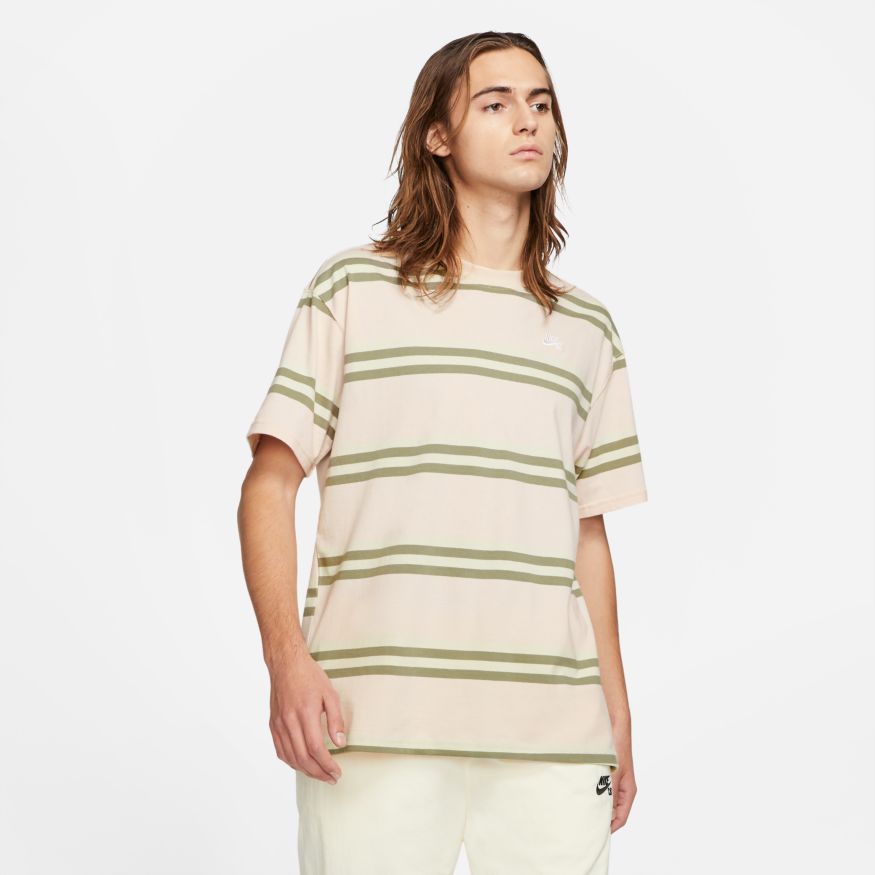 Orange Pearl Striped Nike Sb t-shirt