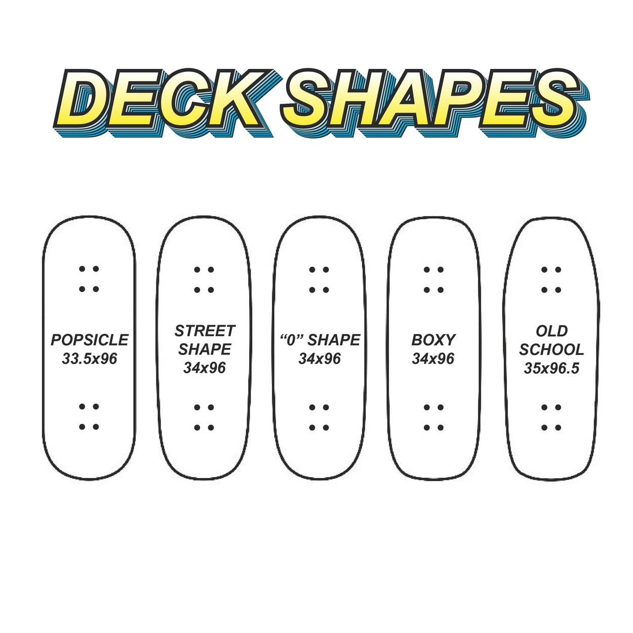 Chems x DK Yellow/Blue Rising Mummy Fingerboard Deck - Street Shape