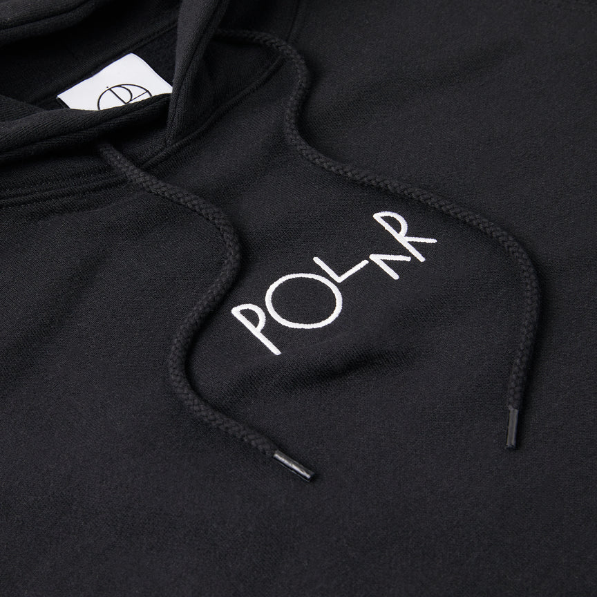 Black Default Polar Skate Co Hoodie