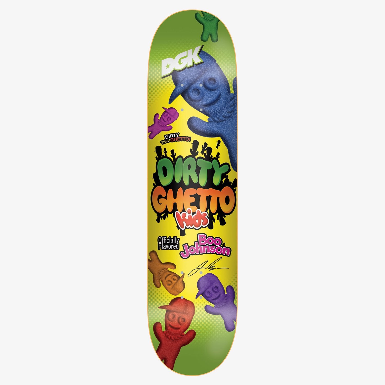 Boo Johnson Sour Patch Kids DGK Skateboard Deck