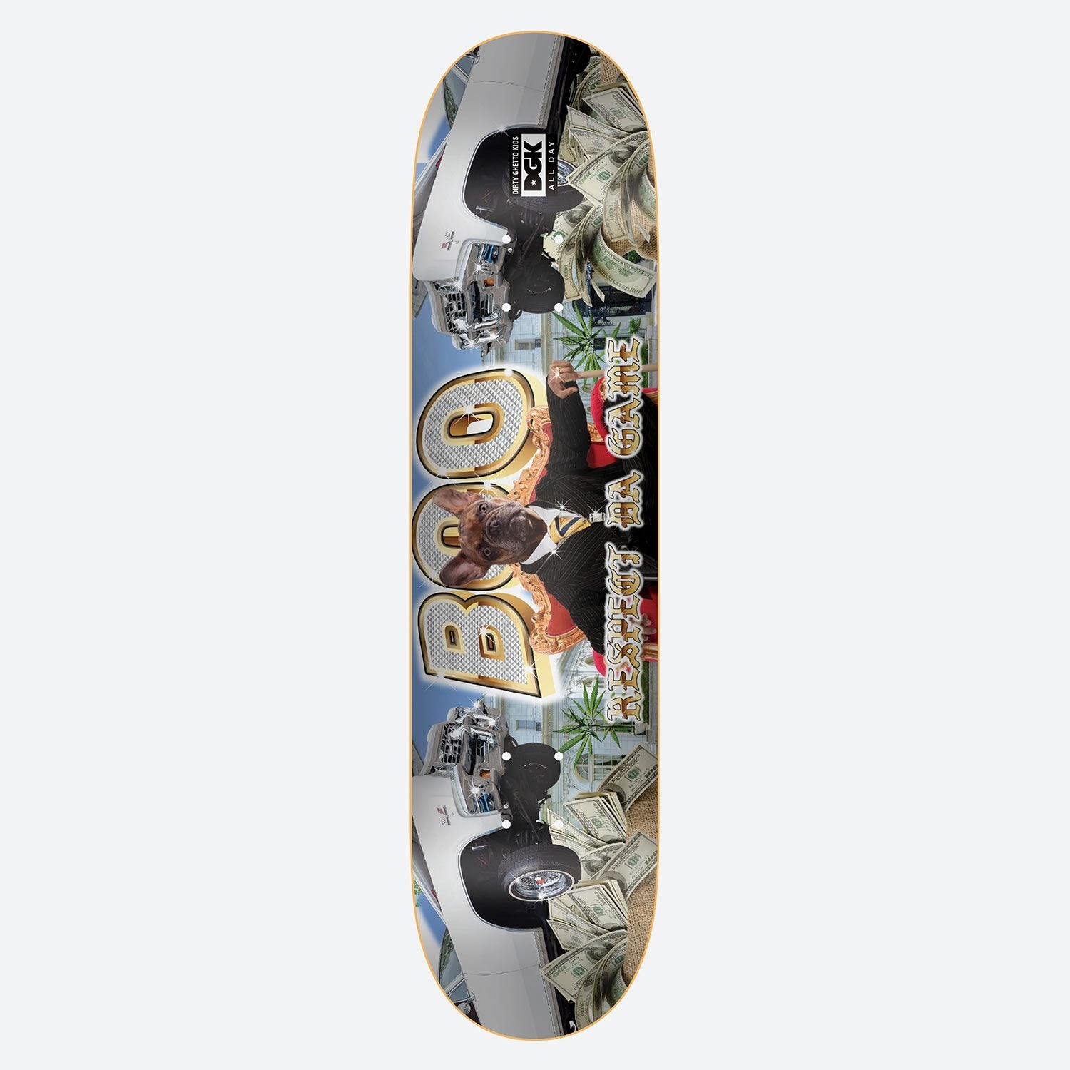 Boo Johnson Ghetto Fab DGK Skateboard Deck