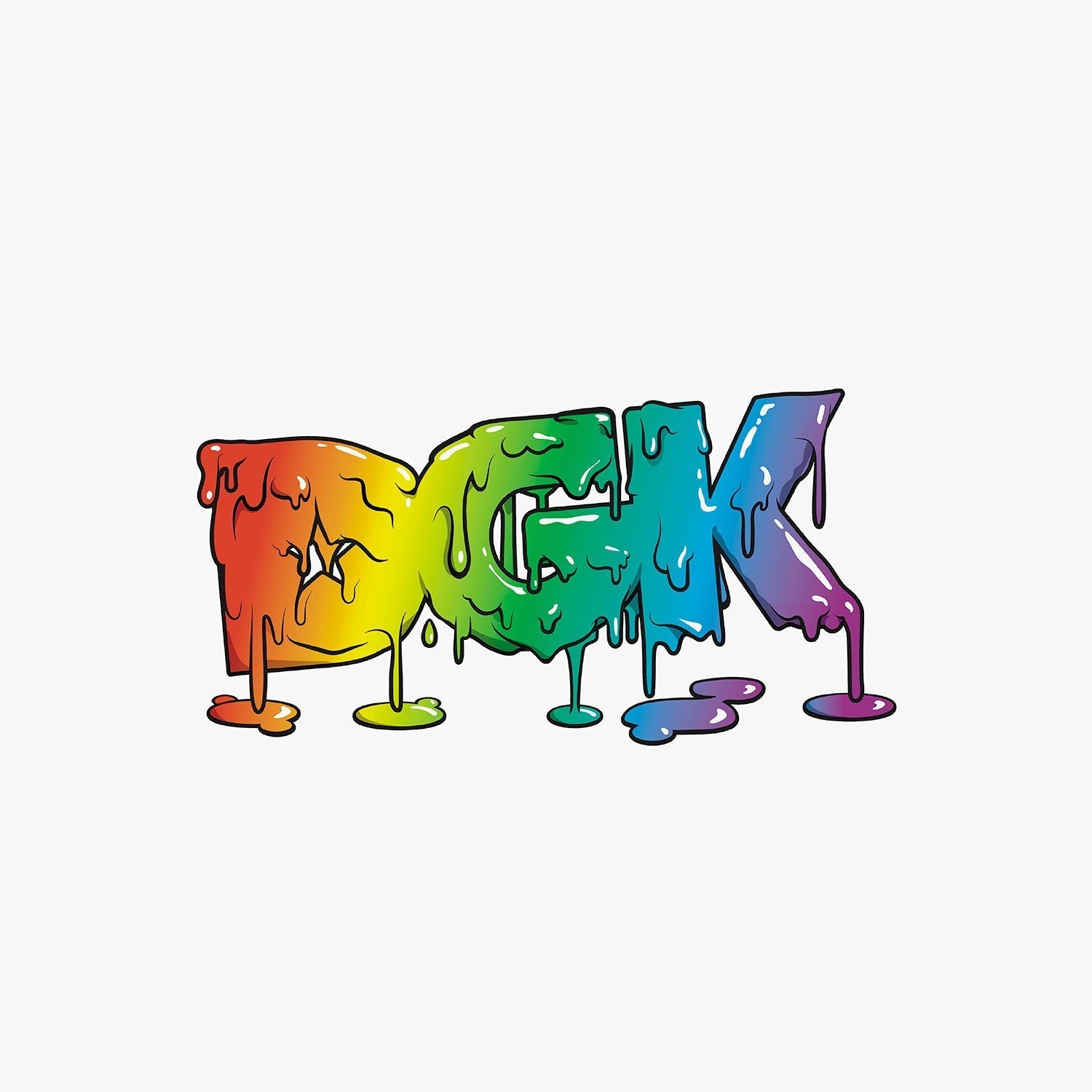 Wet Paint DGK Skateboards Sticker