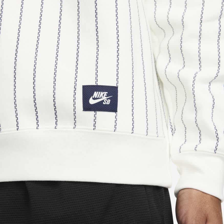 Striped Nike SB Skate Crewneck Detail