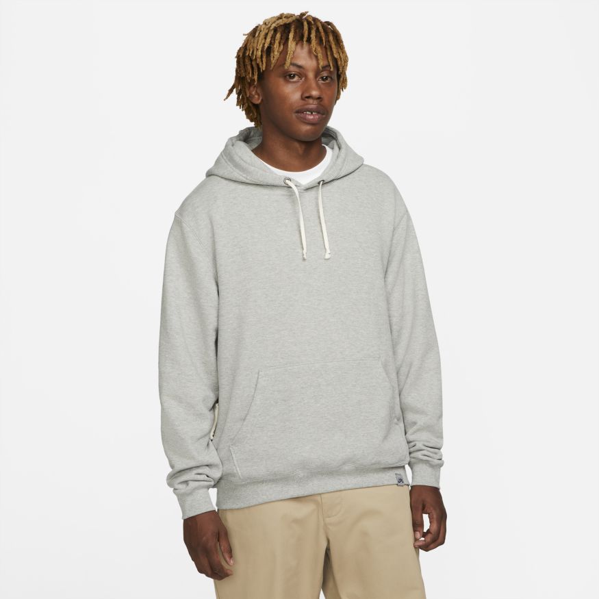 Nike essential grey online hoodie