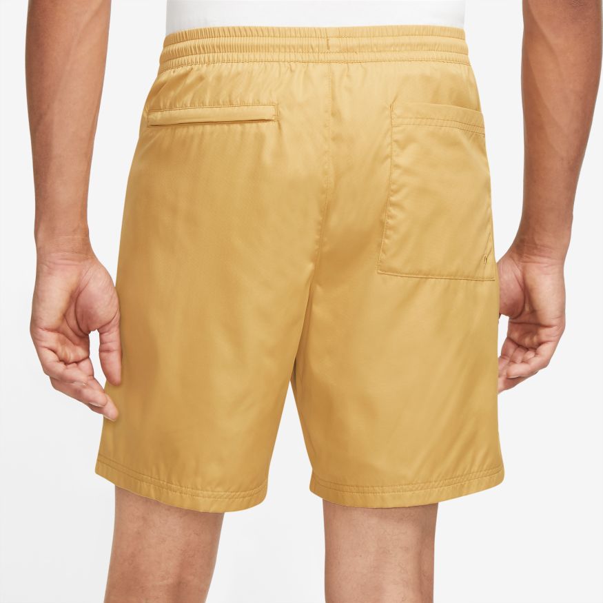 Sanded Gold Nike SB Skate Chino Shorts Back