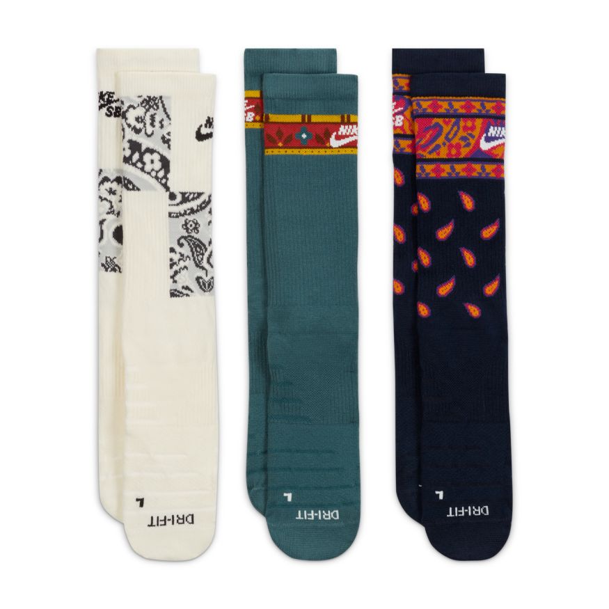 3-Pack Nike SB Lightweight Crew Socks