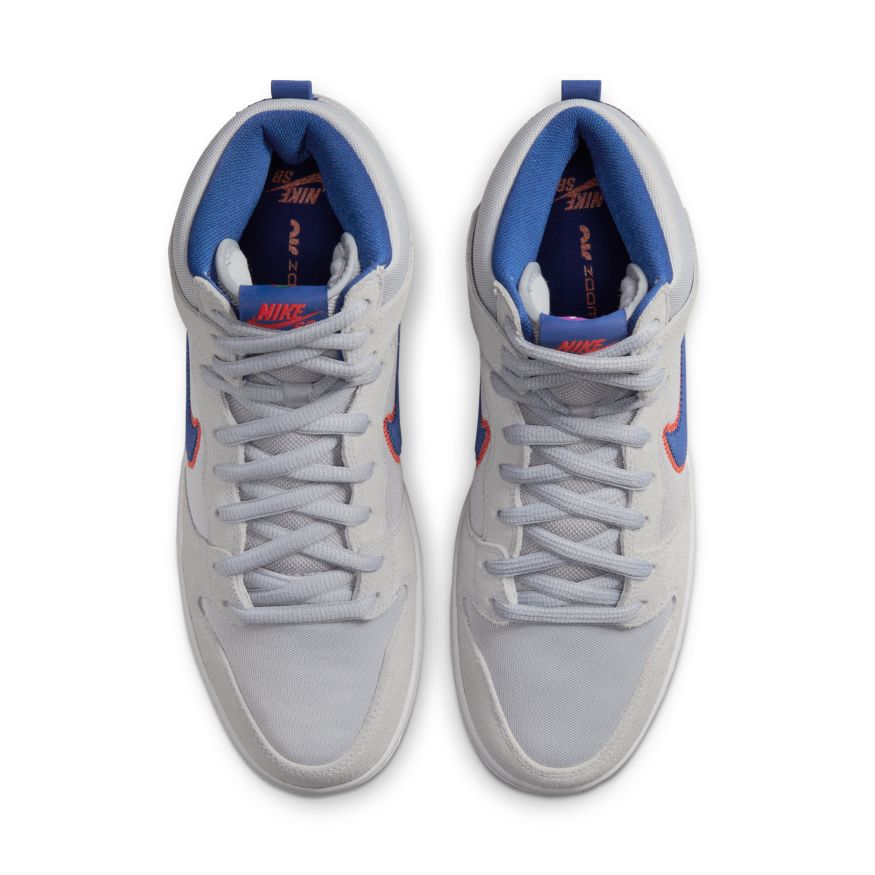 Mets Dunk High Nike SB Skateboarding Shoe Top