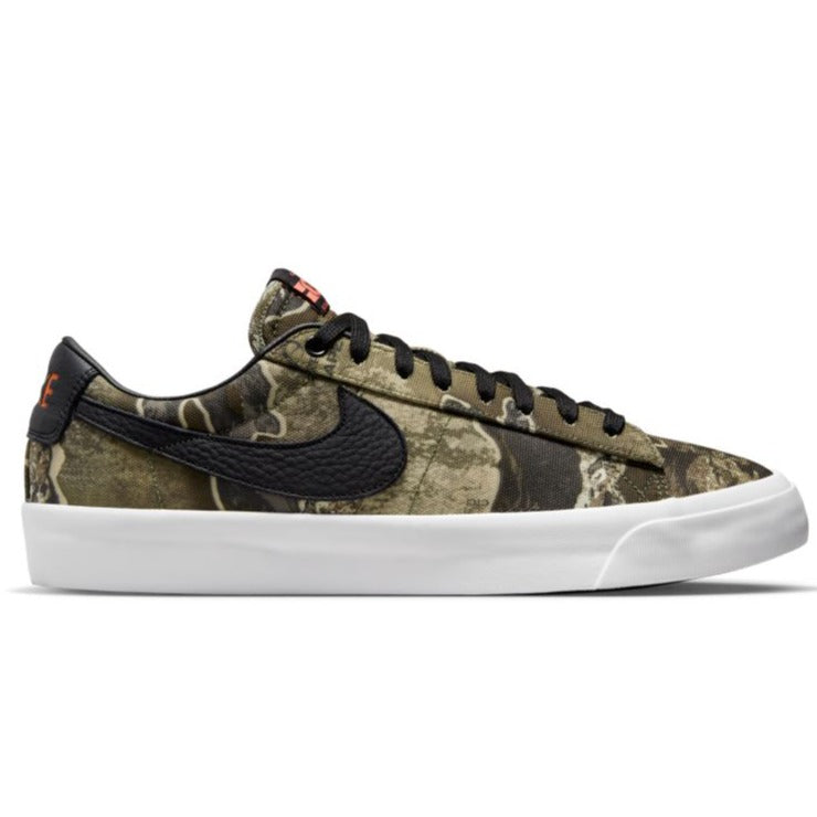 Camo GT Blazer Low Nike SB Skate Shoe
