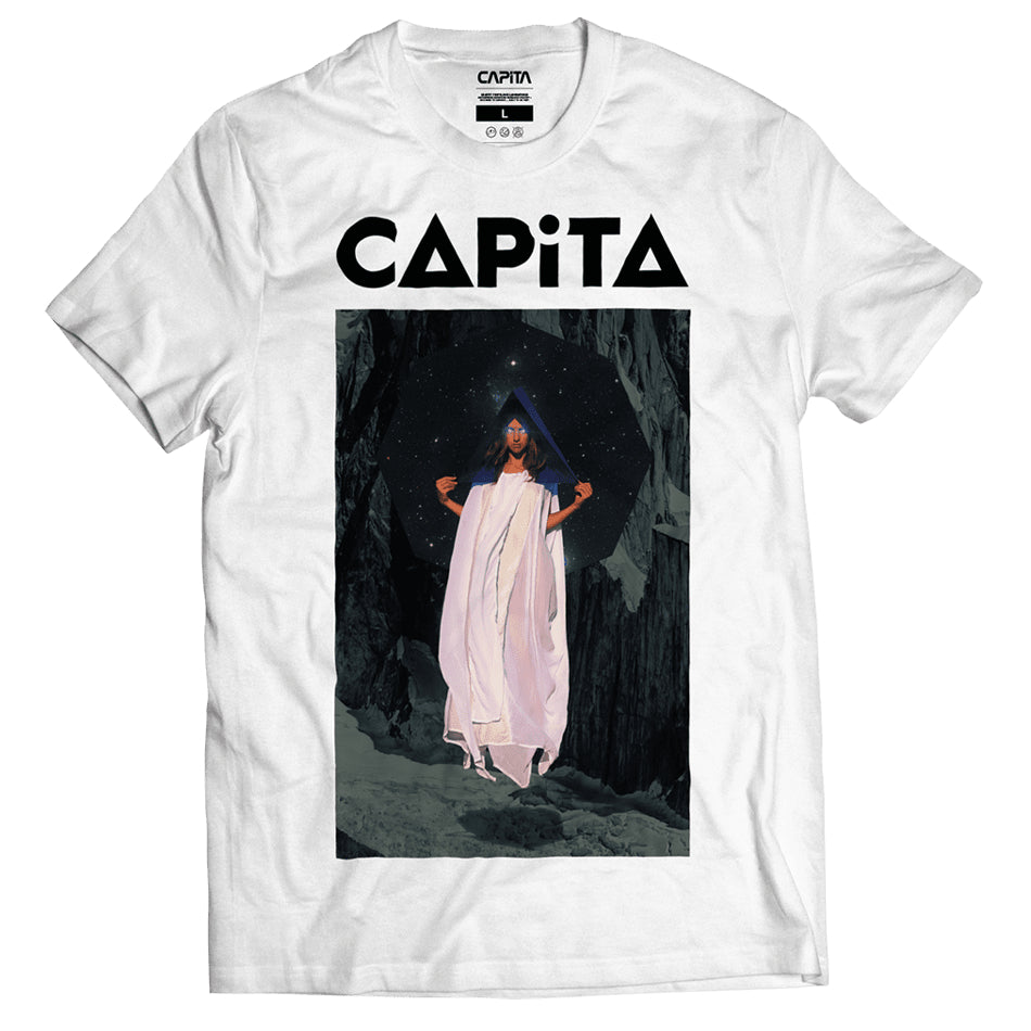 White D.O.A. Capita Snowboards T-Shirt