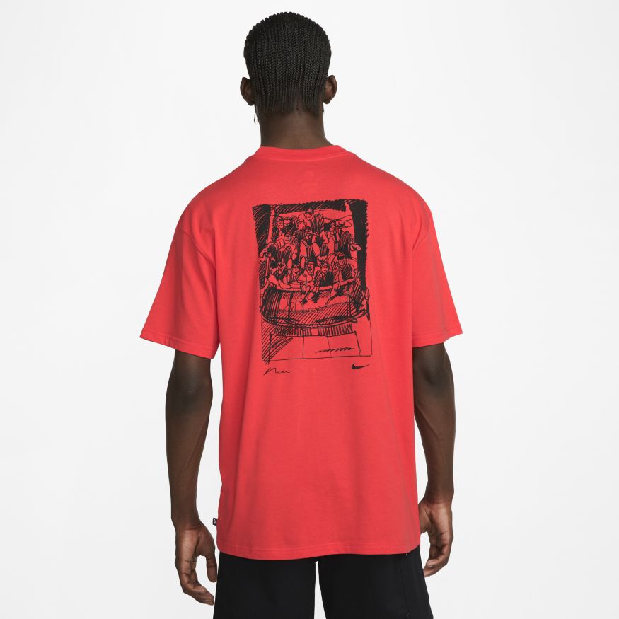 Light Crimson Nike SB Dunk T-Shirt Back