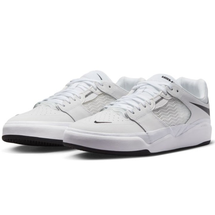 White/Black Premium Ishod Wair Nike SB Pro Skate Shoe Front