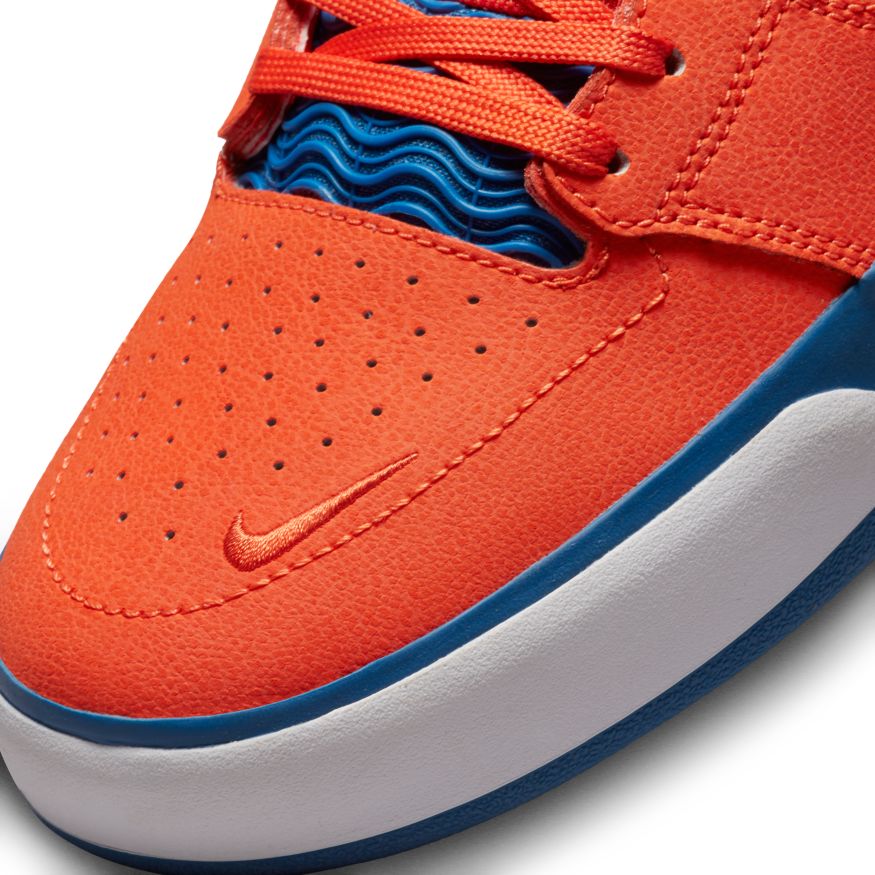 Orange Ishod Wair Premium Nike SB Pro Skate Shoe Detail