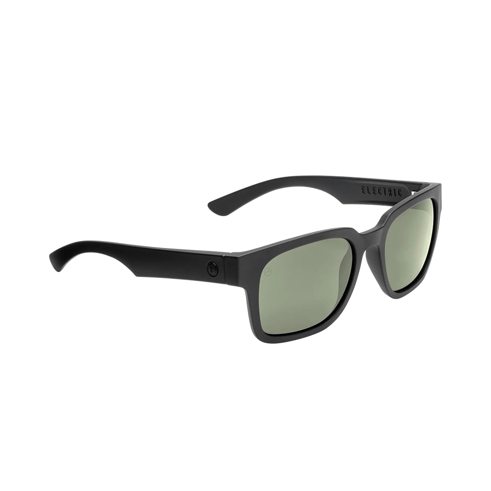 Electric Zombie Sunglasses - Matte Black/Polarized Grey