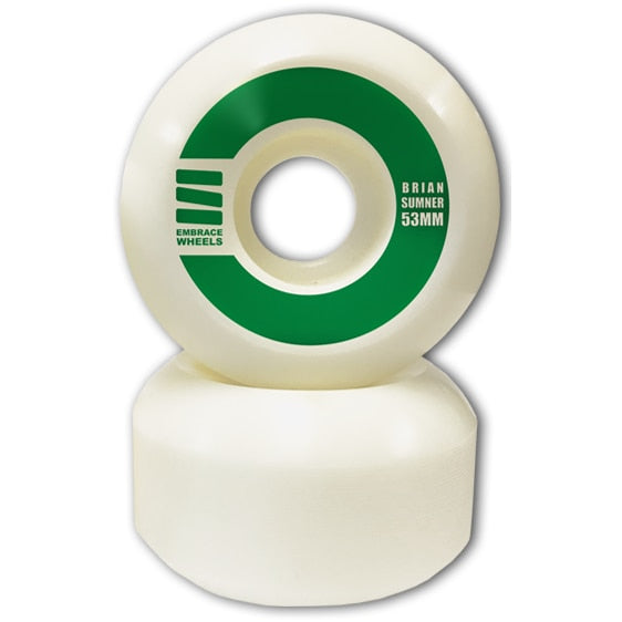Embrace Brian Sumner Life Saver Street Formula Skateboard Wheels - Apple