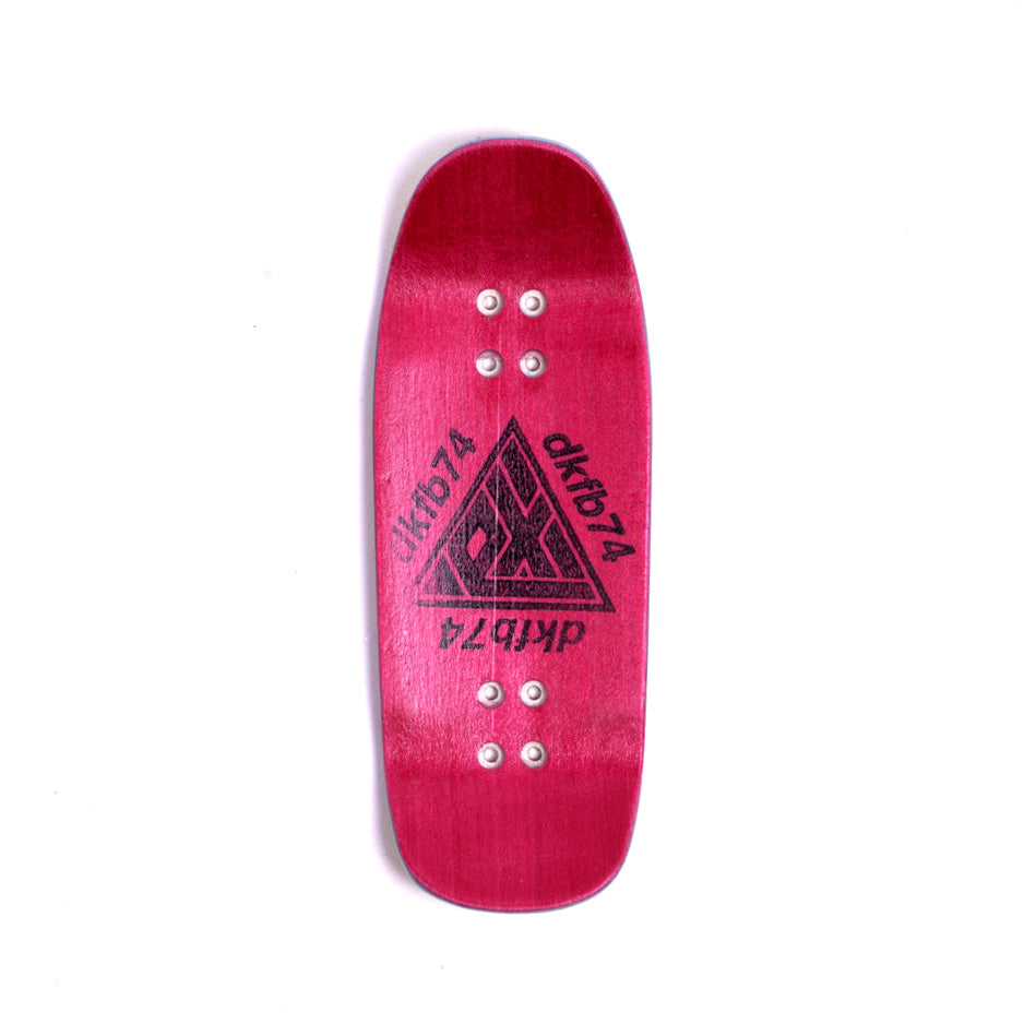 Exodus x DK Anoixi Rose Cruiser Shape Fingerboard Deck - Black