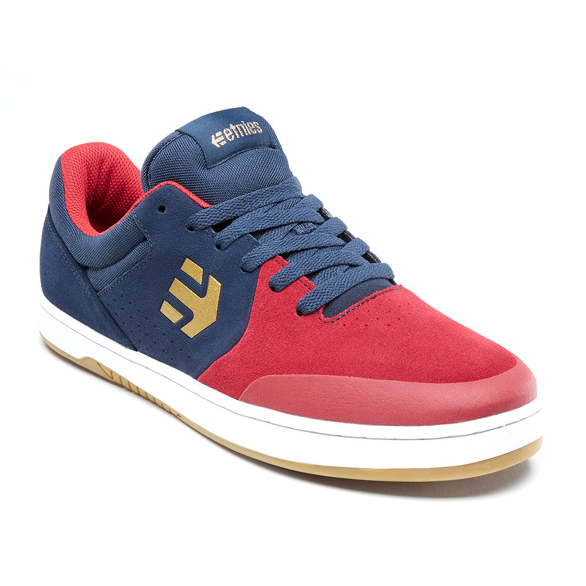 Red/Blue/White Sheckler Etnies Marana Front