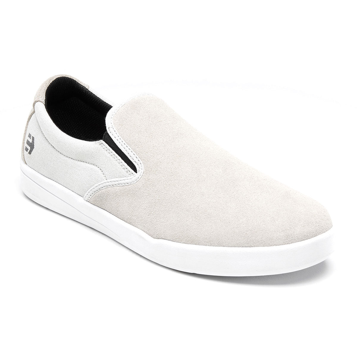 White Etnies Veer Slip Front