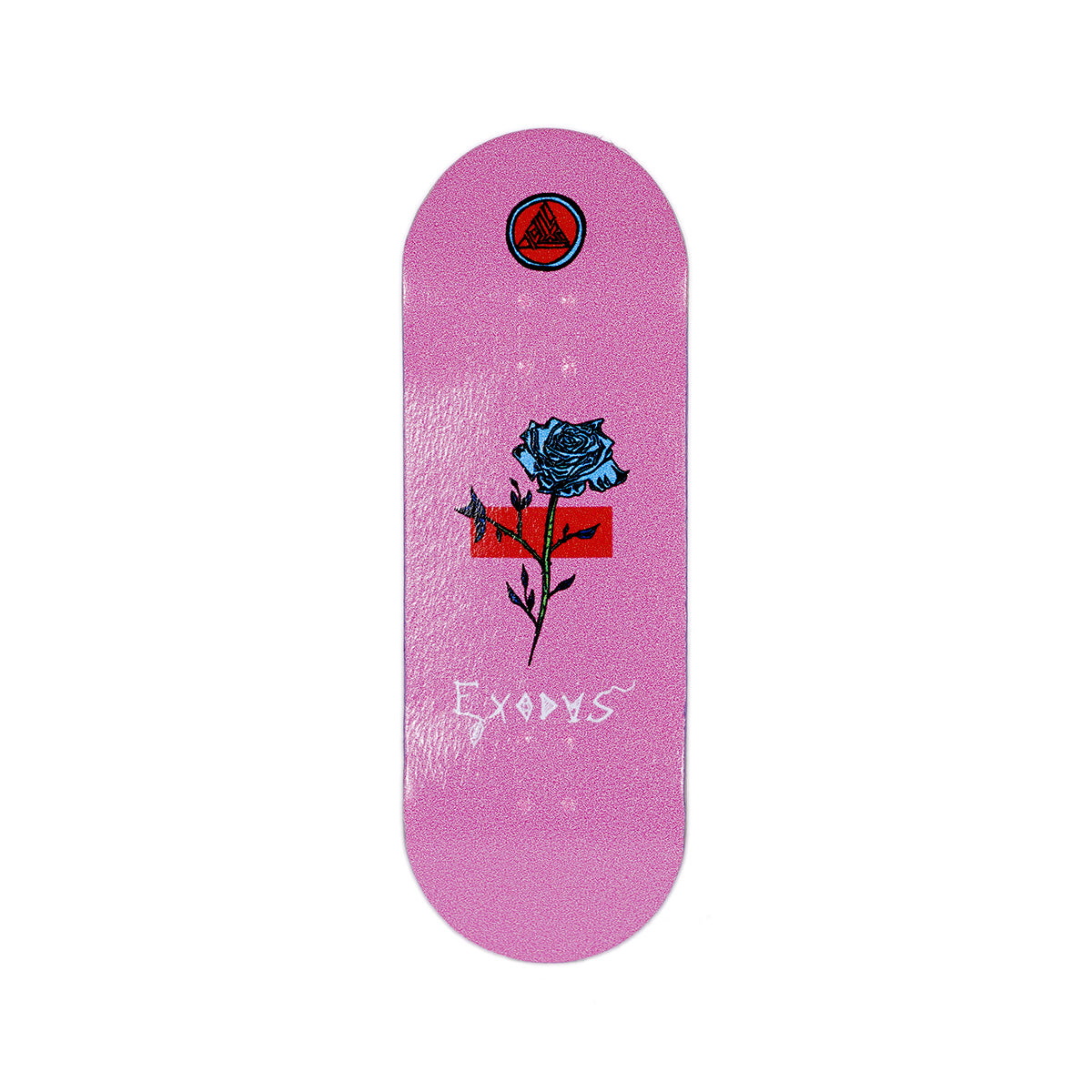 Pink Anoixi Rose Exodus Fingerboard Deck