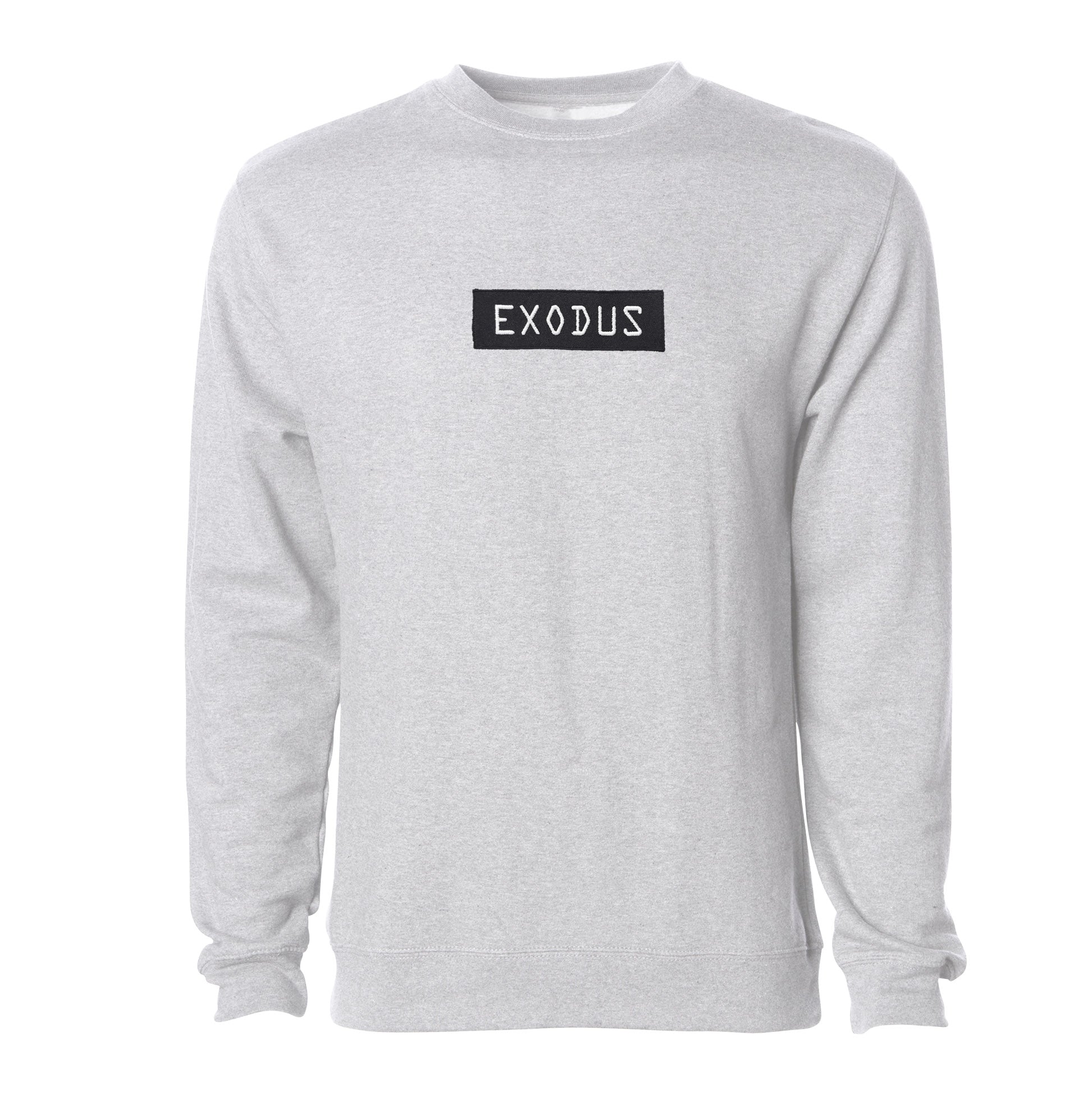 Exodus Optical Logo Embroidered  Crew