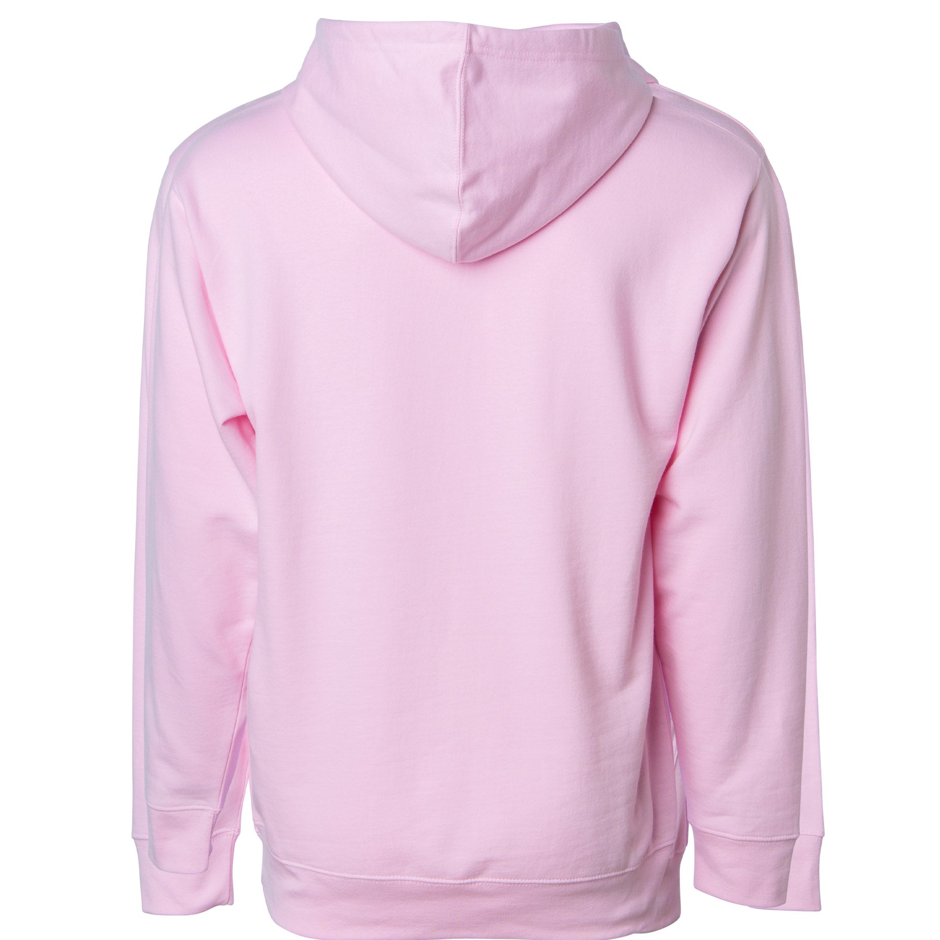 Exodus Embroidered Optical Pink Hoodie Back