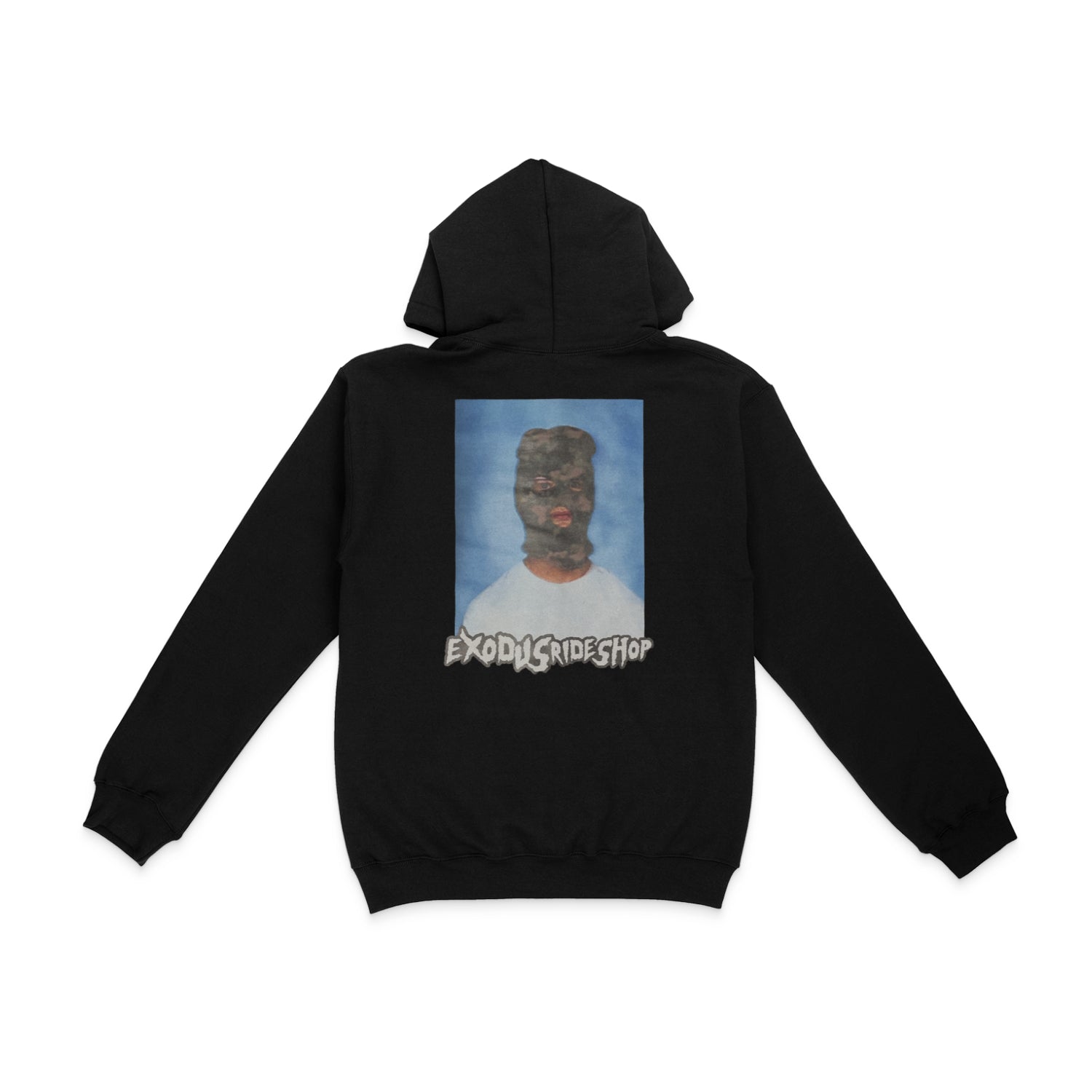 Black Exodus Ski Mask Hoodie