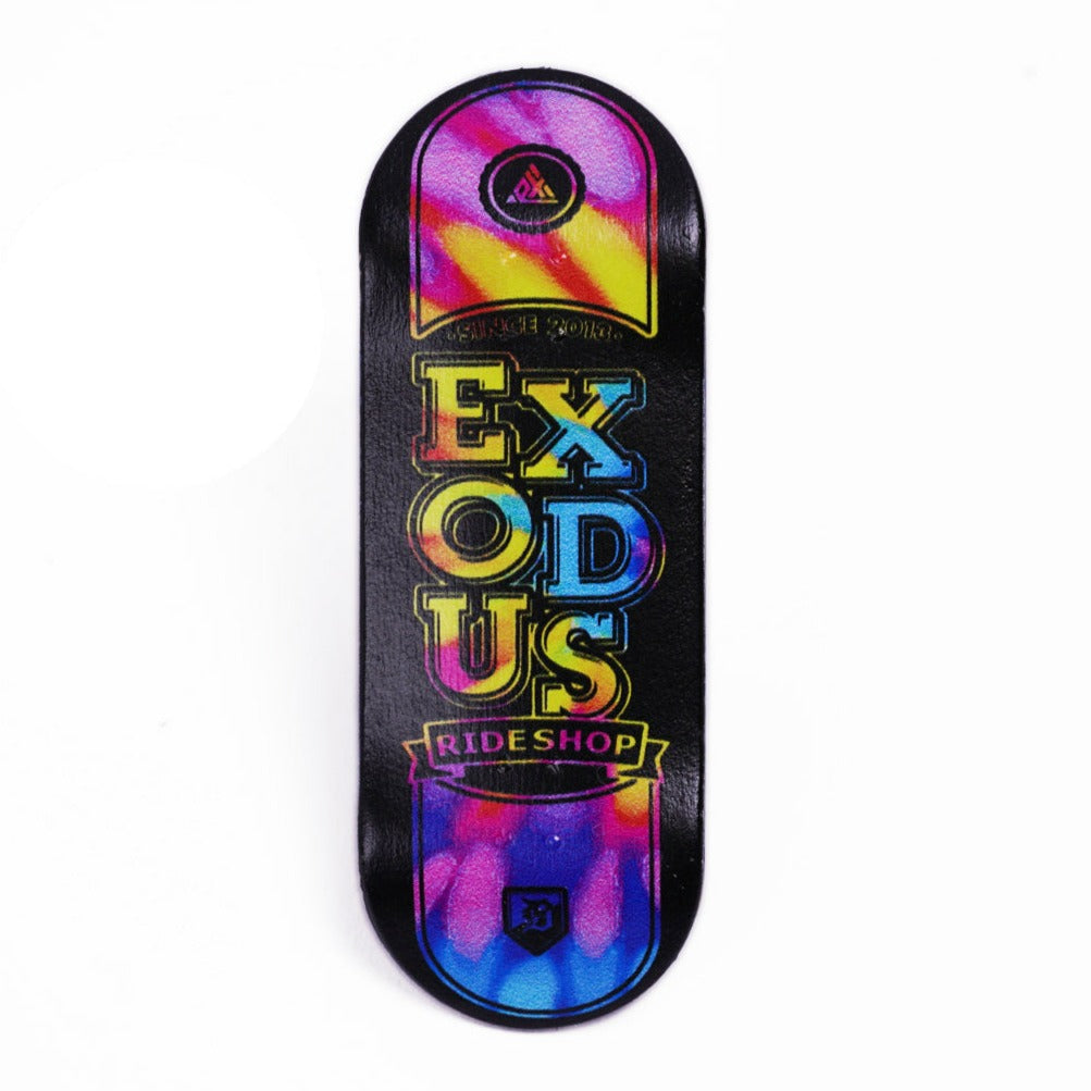 Tie Dye Exodus Stacked Fingerboard Deck