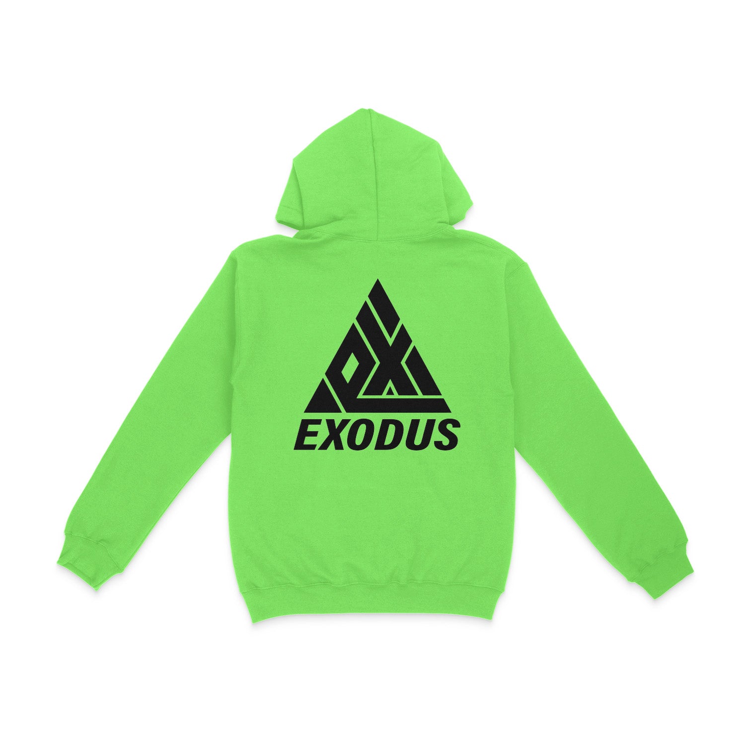 Exodus Midweight T1 Logo Hoodie - Neon Green