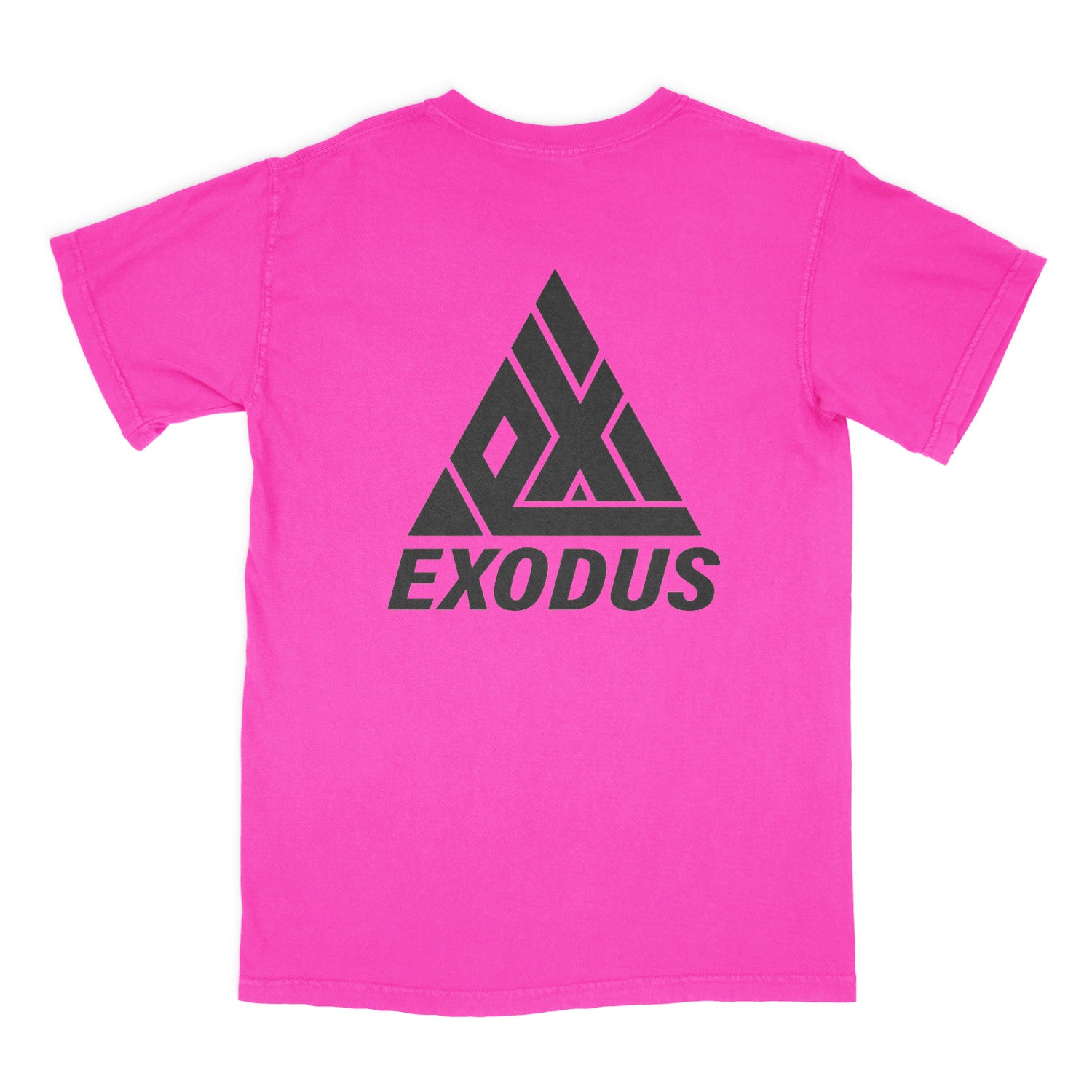 Exodus T1 Logo Tee Neon Pink