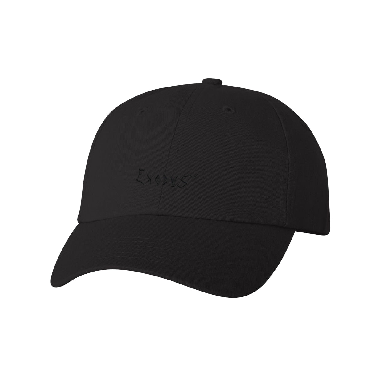 Exodus Anoixi Adjustable Dad Hat - Black/Black