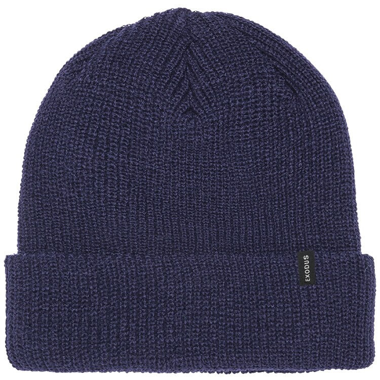 Exodus Classic Fold Beanie - Navy