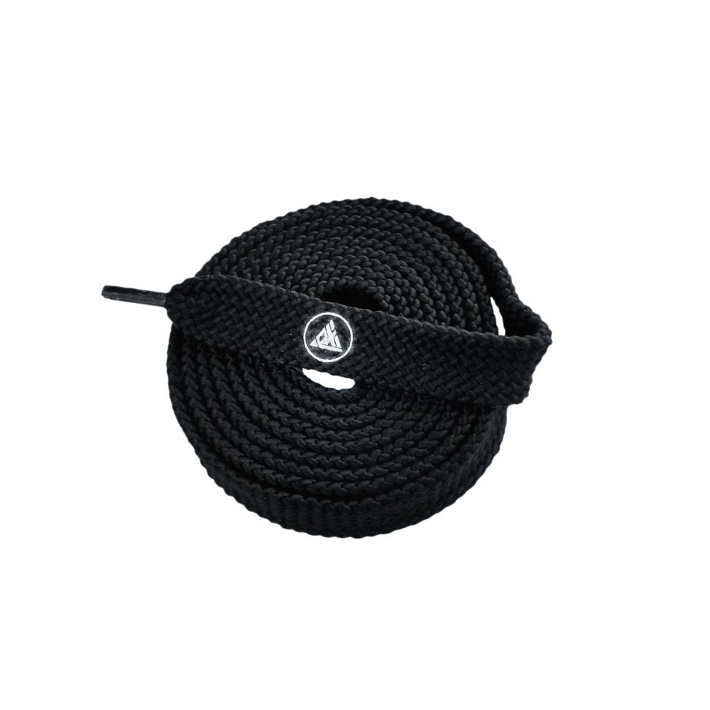 Exodus Logo Shoelace Belt Black/White